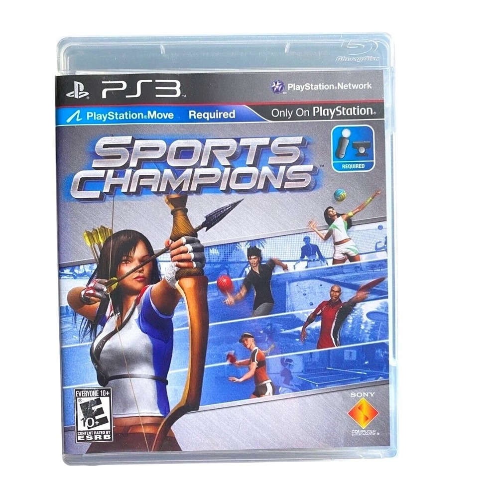 Sports Champions Sony PlayStation 3 PS3 Move Required Game Complete CIB NFR